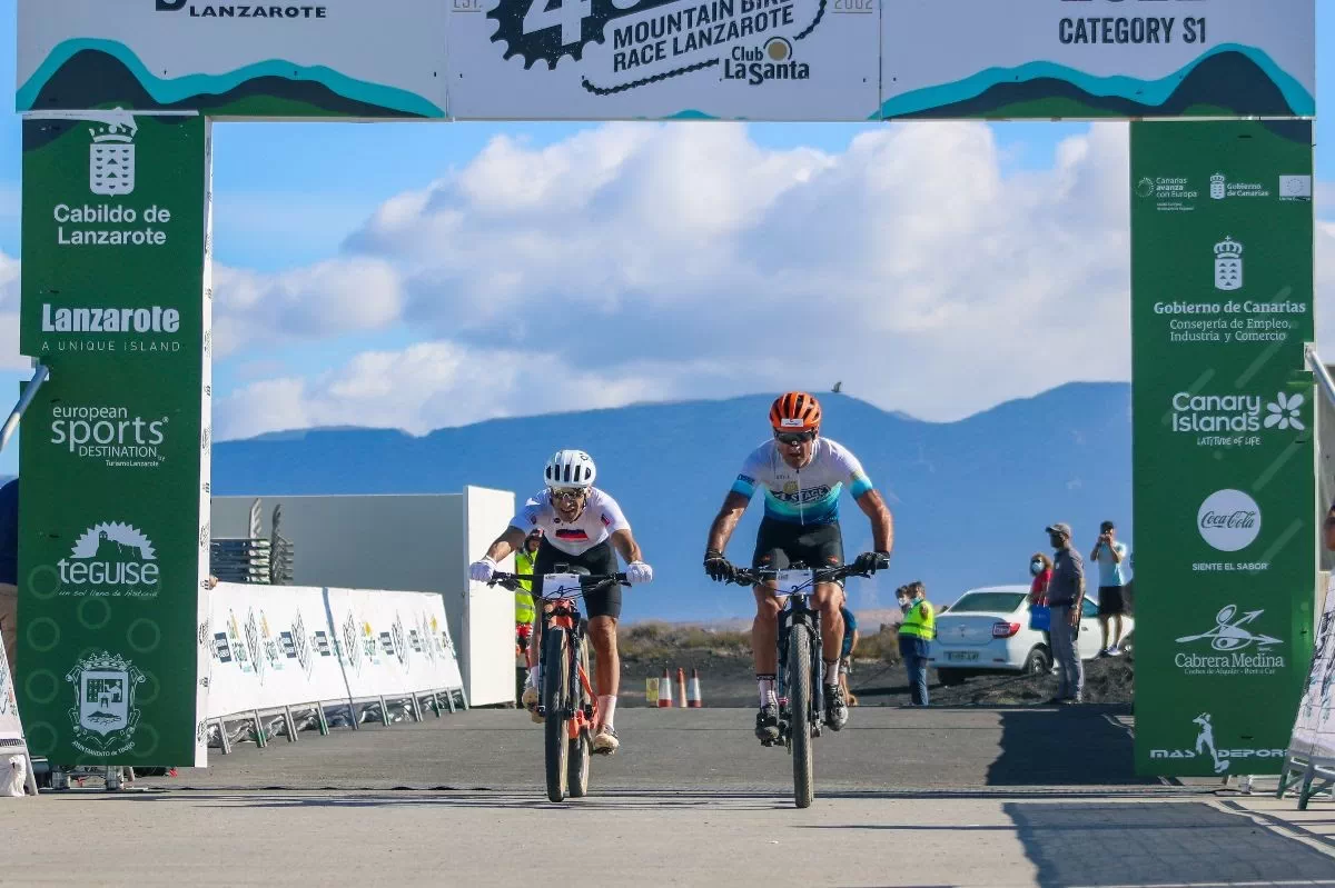 Markt y Lisbygd siguen de líderes de la 4 Stage MTB Race Lanzarote