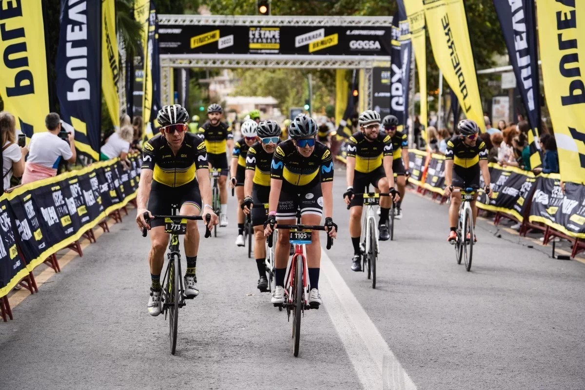 Más de 1.200 participantes se dan cita en la L’Étape Granada by Tour de France