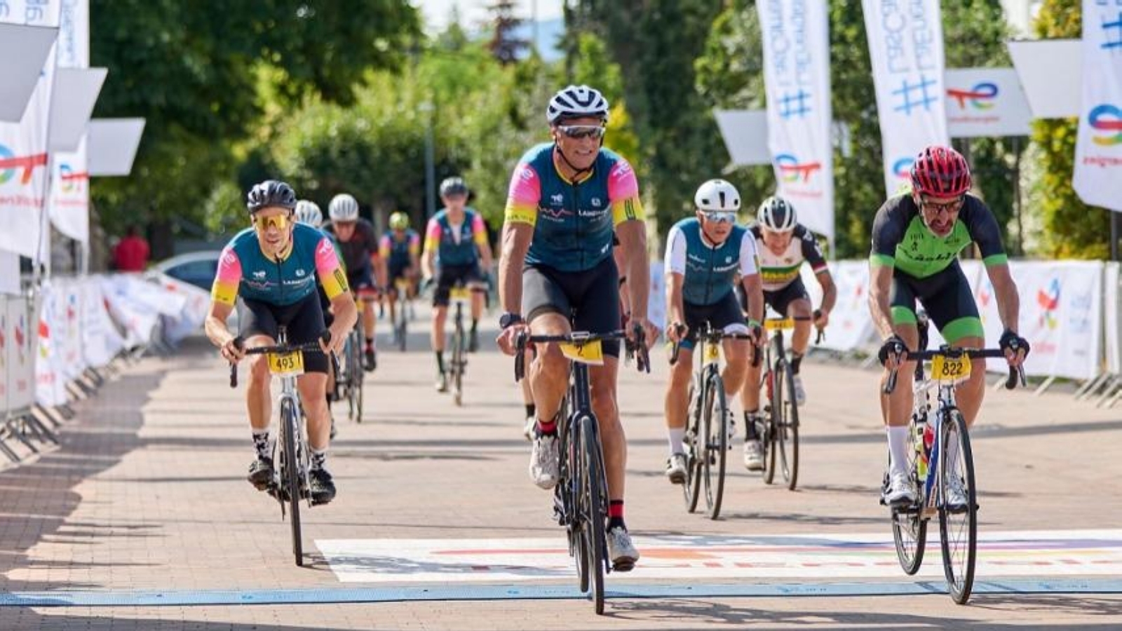 Más de 1300 cicloturistas disfrutaron de una nueva edición de La Indurain