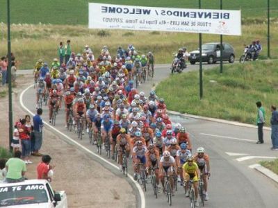 Corredores participantes en el Tour de San Luis