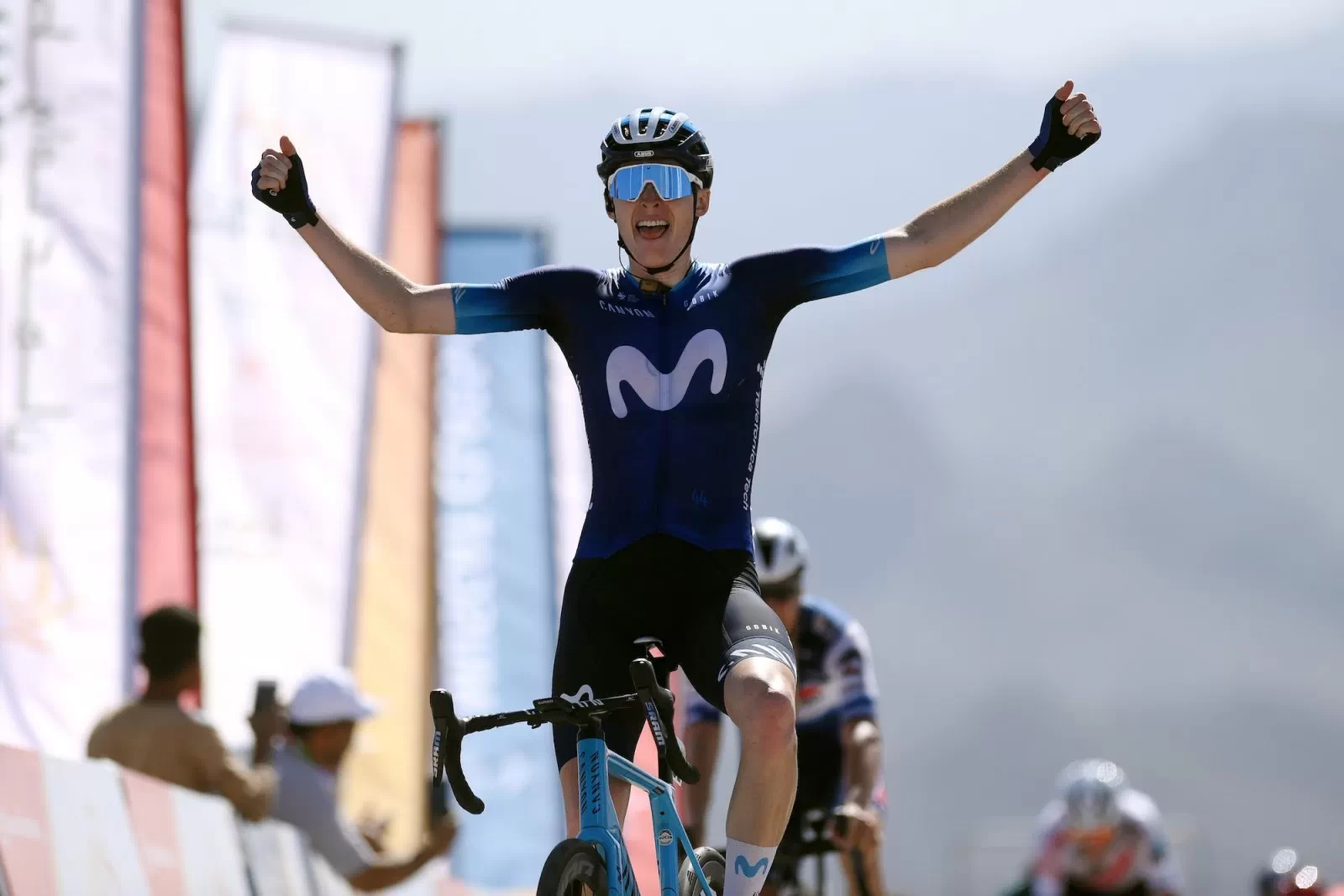 Matteo Jorgenson logra la etapa y liderato en el Tour de Omán