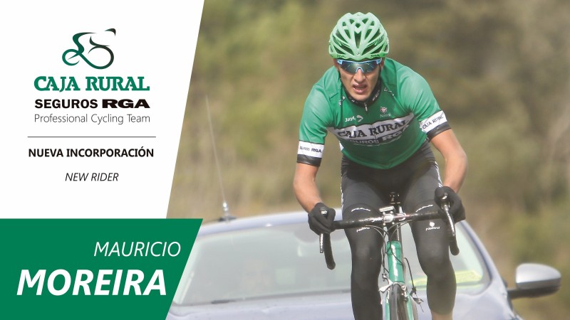 Mauricio Moreira cierra la plantilla 2018 del Caja Rural-Seguros RGA