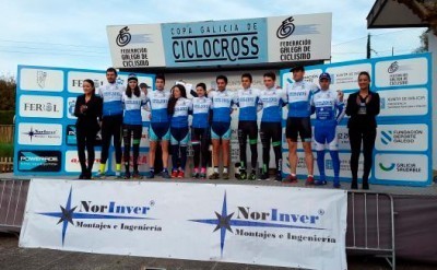 Mauro González y Lucía Vázquez campeones gallegos de CX