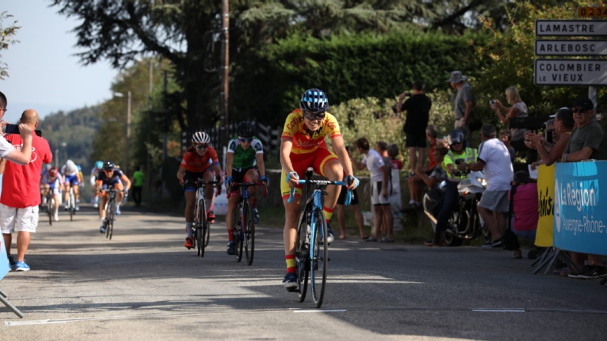 Mavi García finaliza cuarta en la quinta etapa del Tour de Ardeche