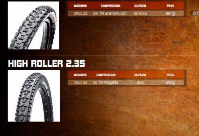 Novedades Maxxis y MSC 2012