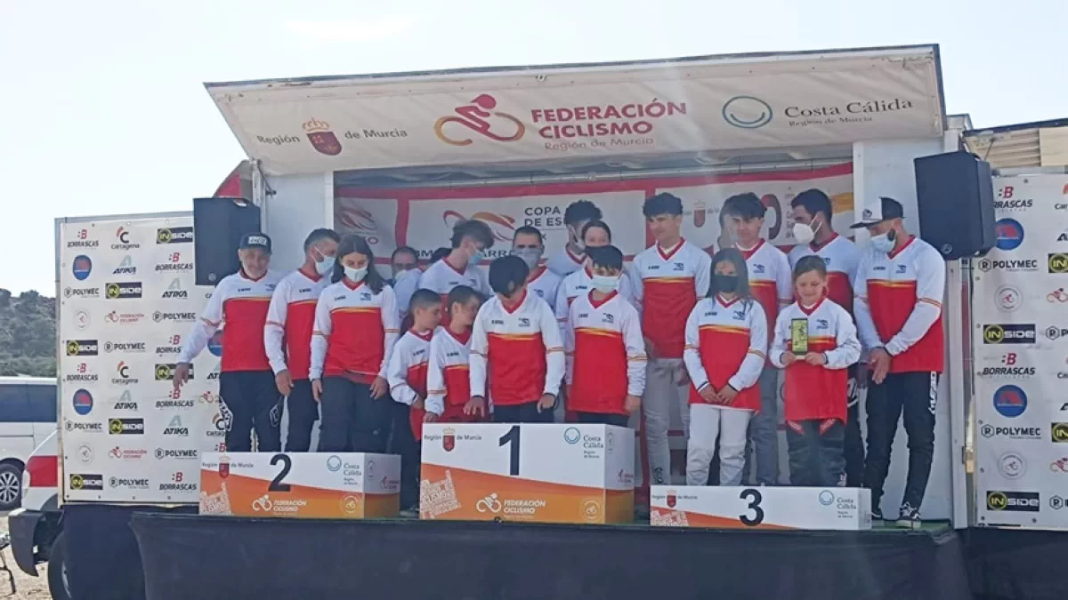 Mazarrón abrió con éxito la Copa de España de BMX 2022