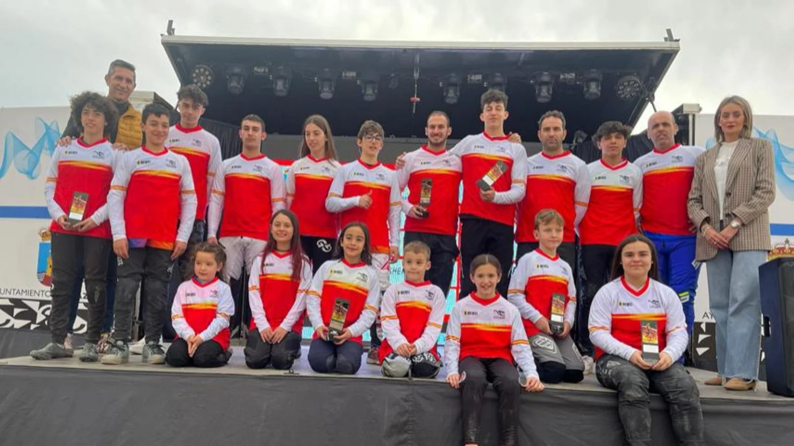 Mazarrón disfrutó del espectáculo de la Copa de España de BMX Racing 2024