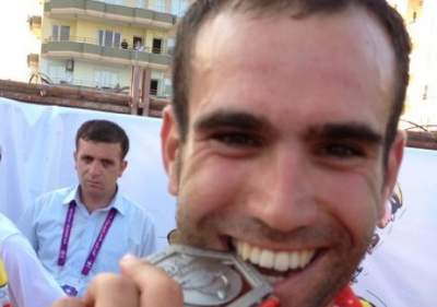 Medalla para  Lluis Mas en los Juegos del Meditarráneo