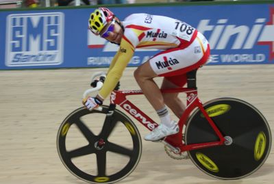Albert Torres, medalla de bronce en el scratch de Minsk Albert Torres, medalla de bronce en el scratch de Minsk