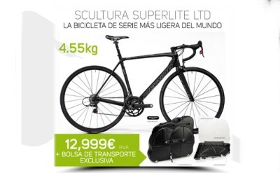 Merida Scultura Superlite LTD: La bicicleta más ligera del mundo