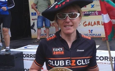 Meritxell Henales (Bikezona Team) sube a lo más alto en la Galarleiz