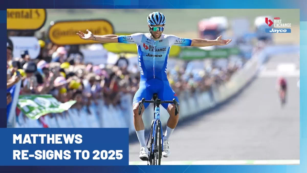 Michael Matthews renueva su compromiso con el Team BikeExchange hasta 2025