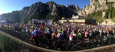 Miguel Poblet homenajeado en la Montserratina 