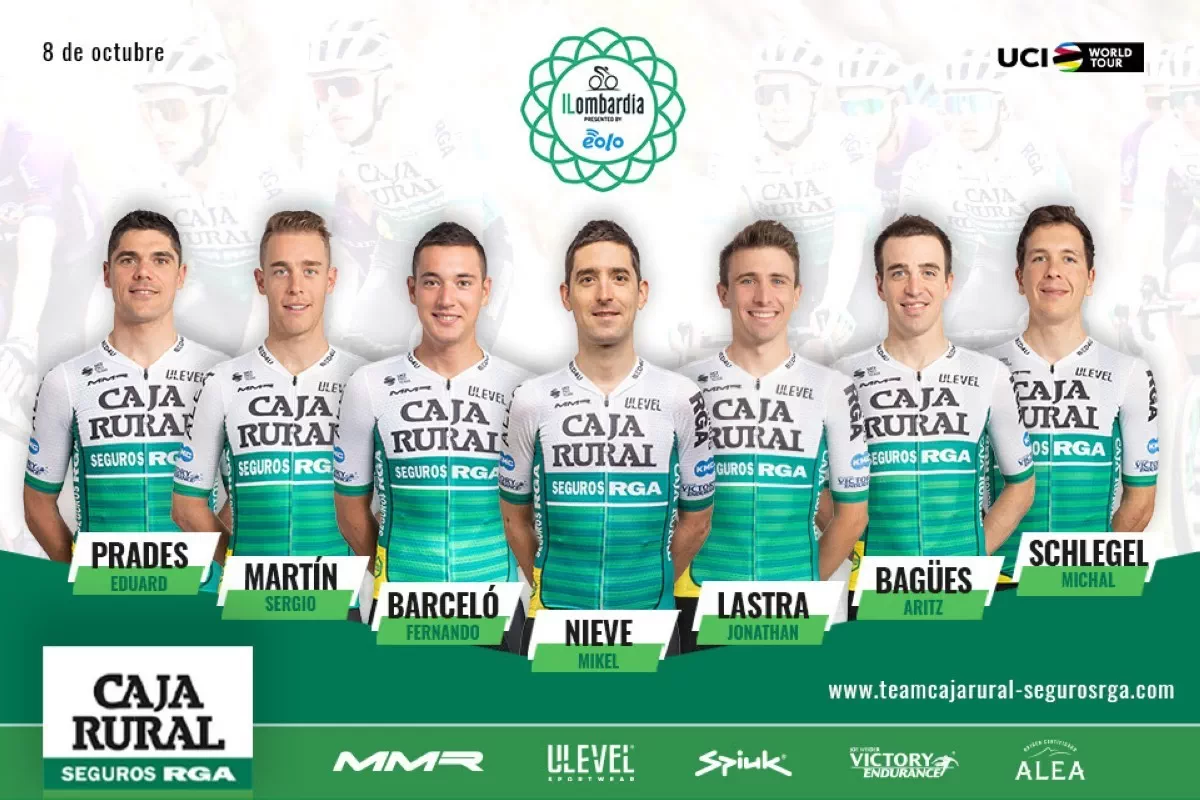 Mikel Nieve y Jonathan Lastra se despiden del Caja Rural-Seguros RGA