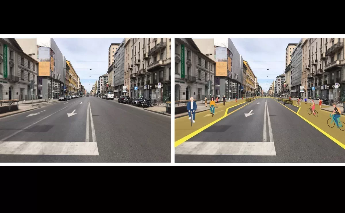 Milan se transformará para dar prioridad a ciclistas y caminantes