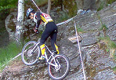 Mikel Rodriguez al campeonato del mundo de BikeTrial