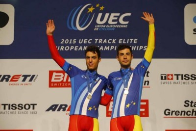 Mora y Torres dan el segundo oro a España en la madison