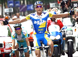 Christophe Moreau gana Saint-Etienne y se sitúa como líder de la Dauphine