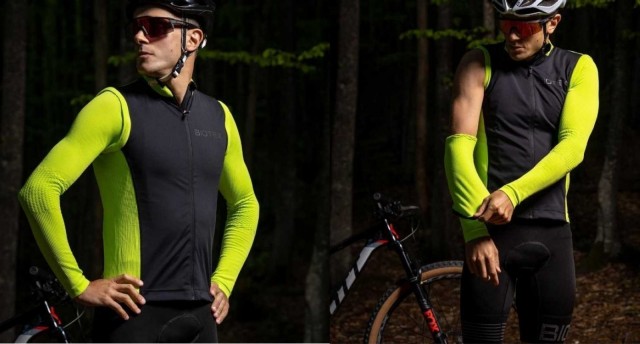 BIOTEX Winddichte Rad-Strumpfhose Für Herren & Damen – Thermo-Tights Für Winterfahrten Bis -5°C