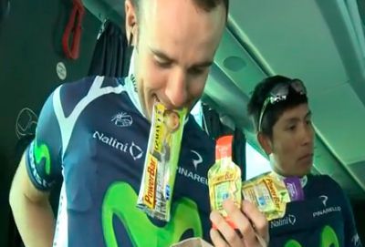 Powerbar alimenta al Movistar Team en el Tour de Francia