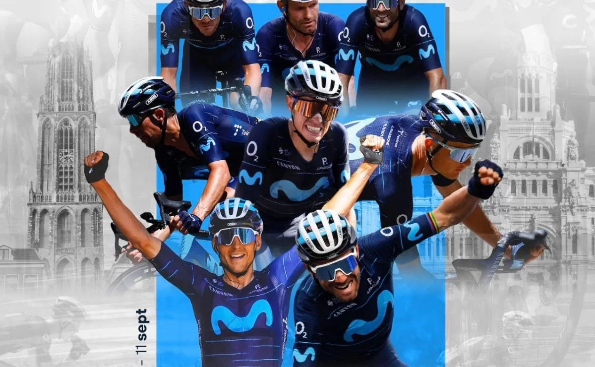 Movistar Team anuncia su equipo para La Vuelta 2022 en la despedida de Alejandro Valverde