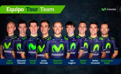 Movistar Team anuncia su equipo para el Tour de Francia