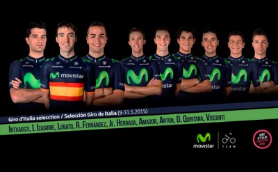 Movistar Team decide su nueve para el Giro de Italia