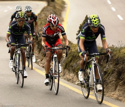 Movistar Team enfocado en La vuelta a Colombia