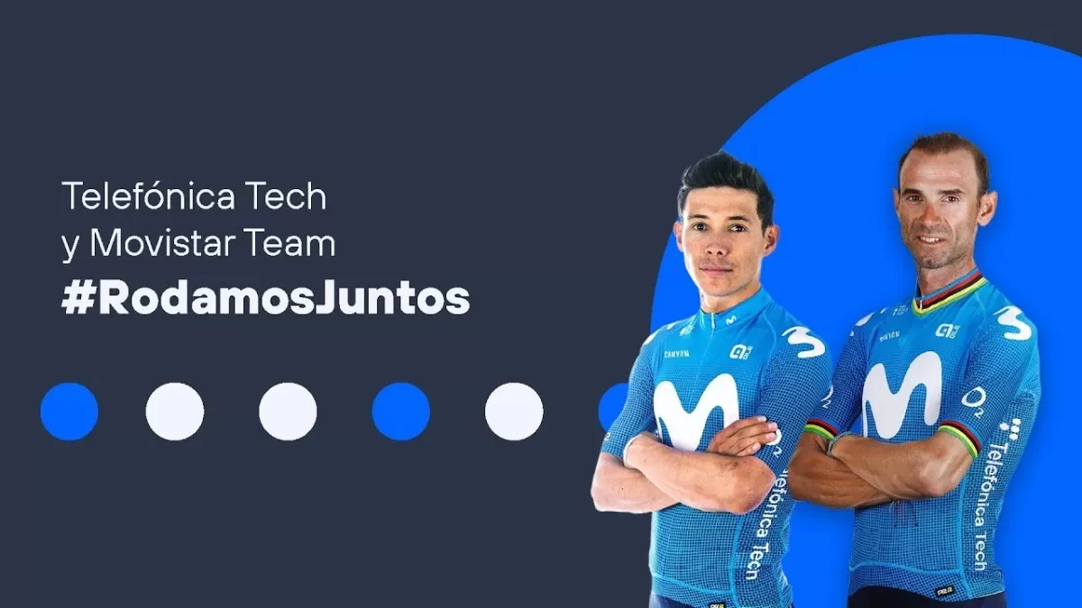 Movistar Team presenta su nueva equipación que lucirá ya en el Tour de Francia