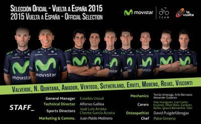 Movistar Team ya tiene alineación para luchar por La Vuelta