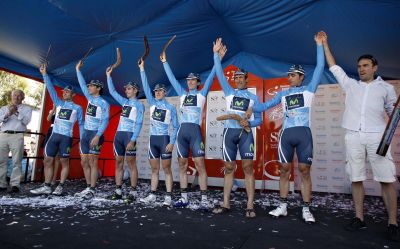 Movistar mejor equipo en el Tour Down Under