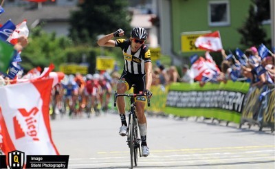 Multitudinaria caída en el Tour de Austria