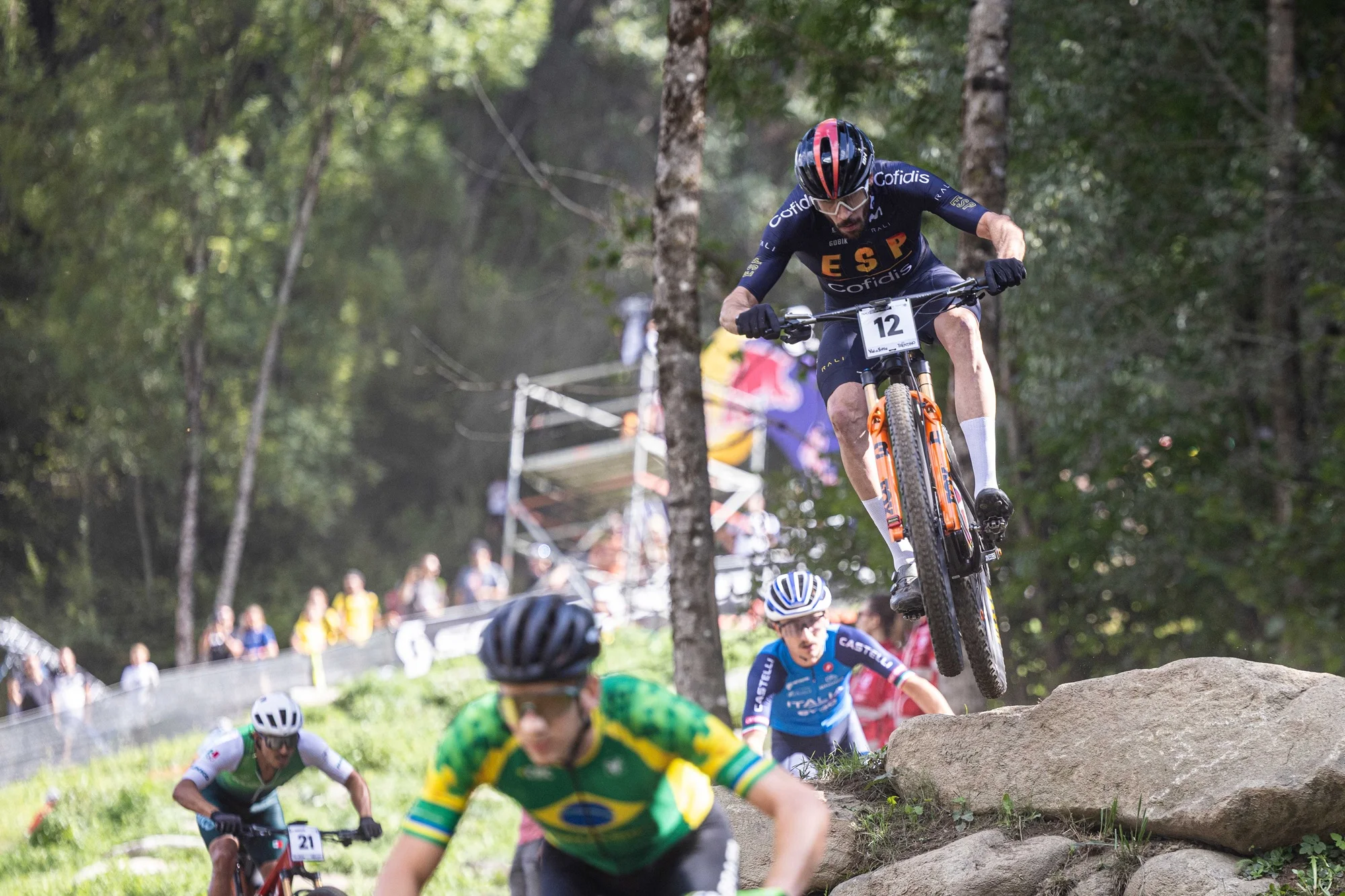 Mundial XCO Val Di Sole 2026 Alejandro García top 8 Sub23: El mejor resultado de la Selección Española