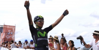 Nairo Quintana dedica su victoria en El Amago a su hija