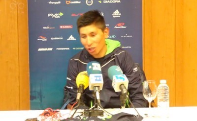 Nairo Quintana referencia de Movistar Team en La Vuelta al PV