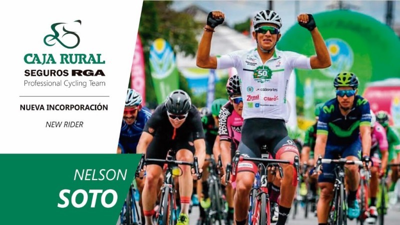 Nelson Soto, velocidad colombiana para Caja Rural-Seguros RGA