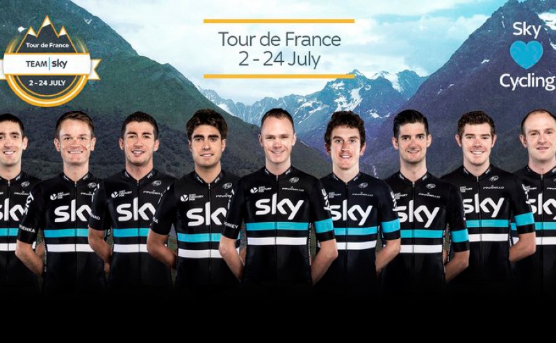 Nieve y Landa acompañarán a Froome en el Tour de Francia 2016