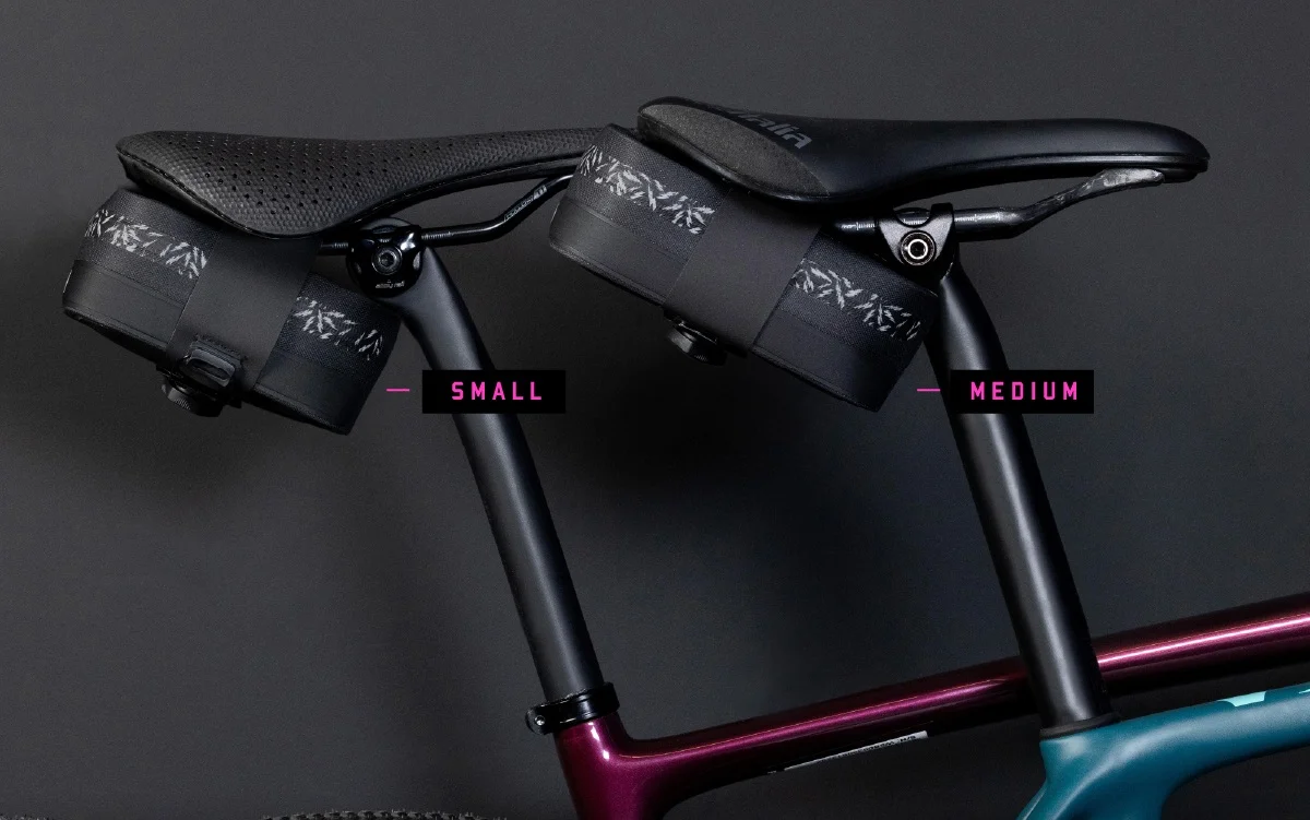 Nueva bolsa de sillín Muc-Off compacta con sistema Fitgo para llevar herramientas de forma segura