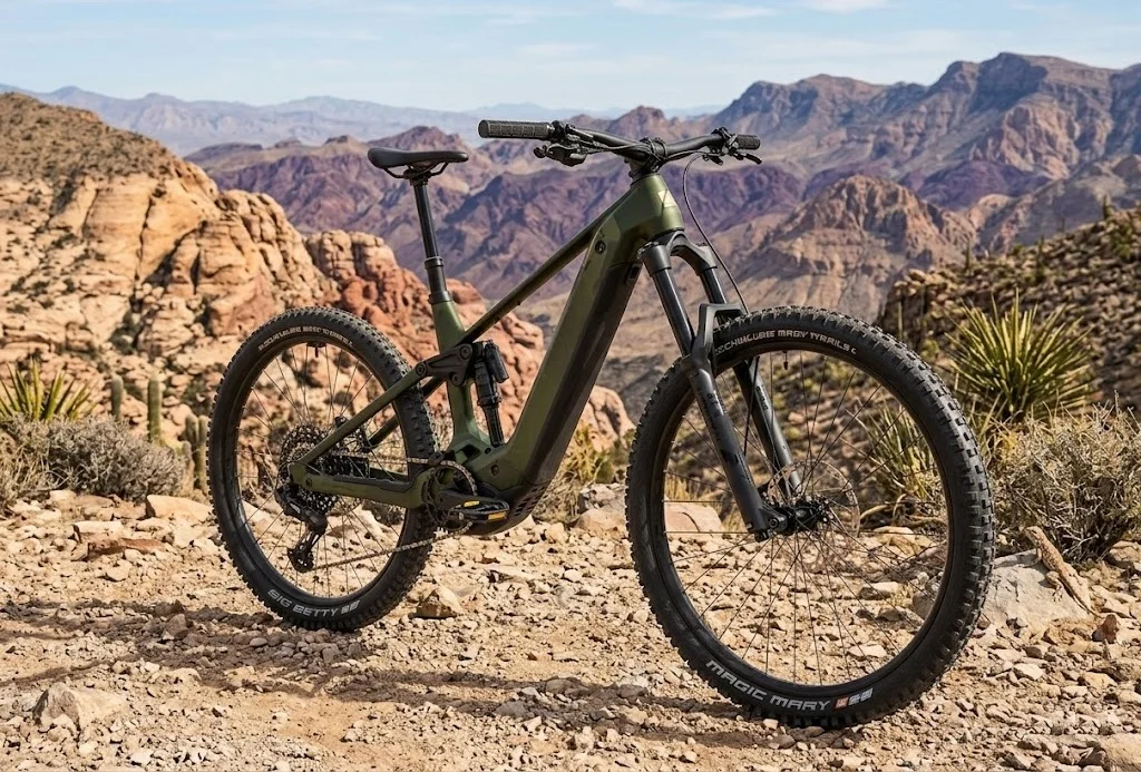 Nueva generación Stevens E Inception una e-Bike All Mountain de carbono más ligera y con más autonomía