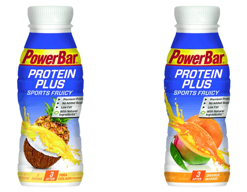 Nuevas barritas y batidos Powerbar con proteínas