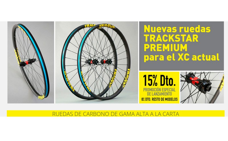 Nuevas ruedas TRACKSTAR PREMIUM para el XC actual