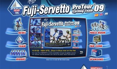 Nuevo Web Site del equipo FUJI-SERVETTO