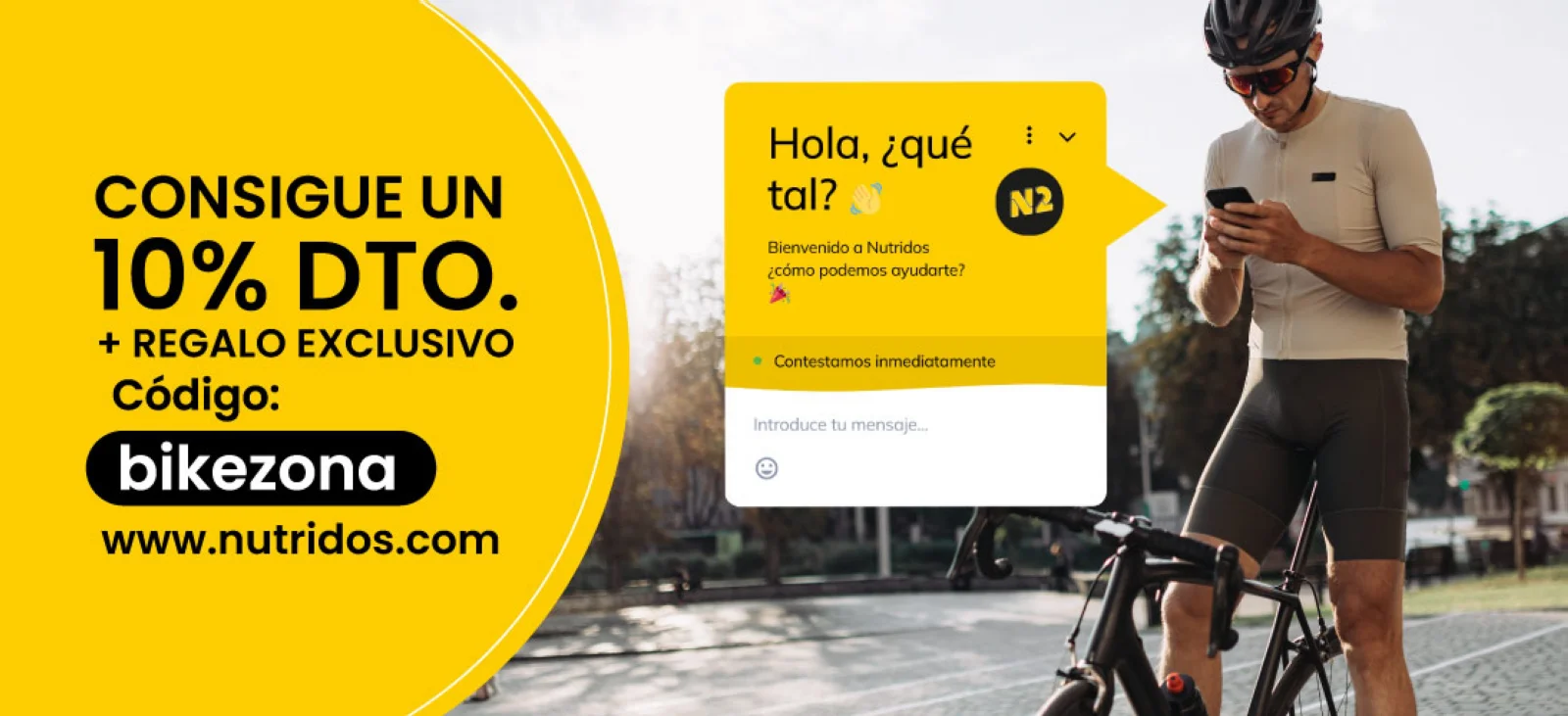 Nutridos.com, la tienda online de suplementos deportivos que arrasa entre los ciclistas 