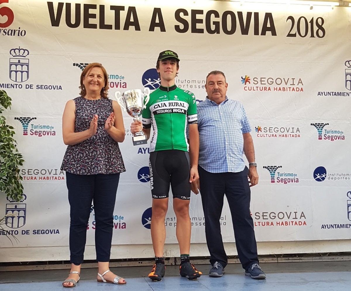 Oier Lazkano estrena su palmarés sub 23 en la Vuelta a Segovia