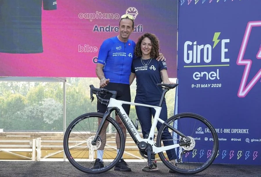 Olympia Superfast y motor Polini EP-3+ EVO2 GP la elegida por el equipo Autostrade para el Giro-E Enel