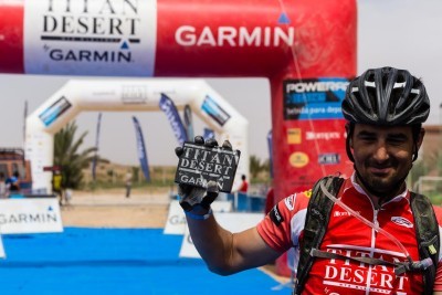 Ondrej Fojtik, vencedor de la Titan Desert by GARMIN