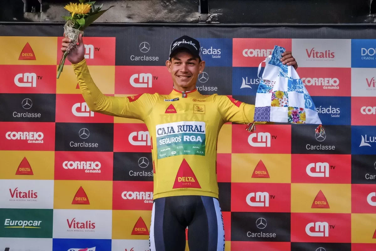 Orluis Aular ganador final de la Volta ao Alentejo