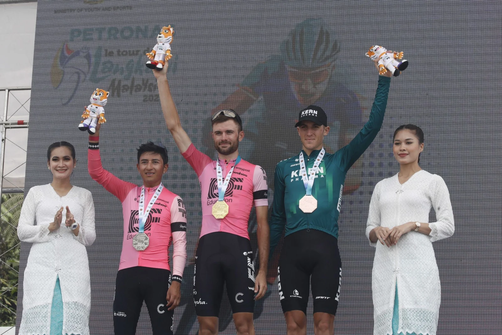 Pablo Castrillo tercero en la etapa reina del Tour de Langkawi