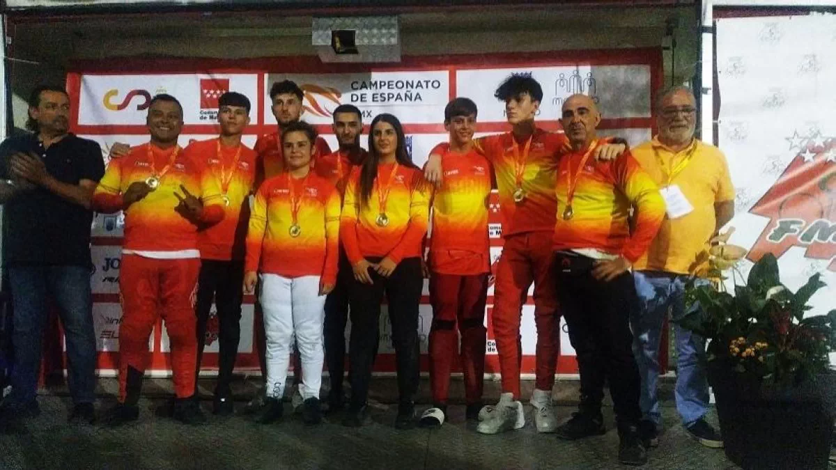 Pablo García se proclama campeón de España de BMX Racing en Madrid