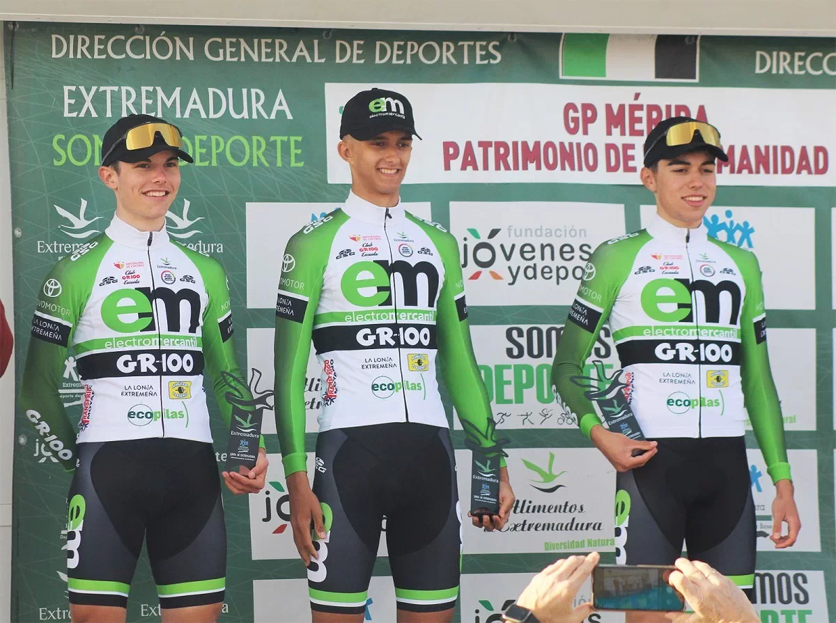 Pablo Lospitao gana el GP Mérida Patrimonio